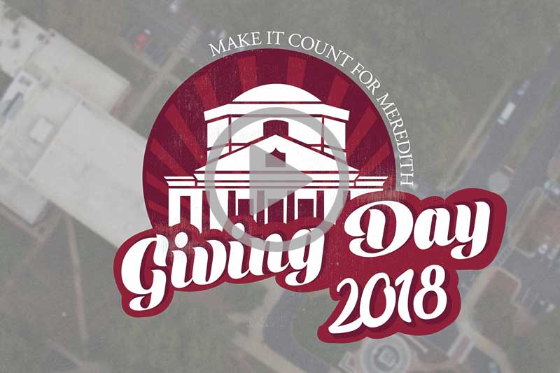 Make It Count for Meredith by honoring the strong woman in your life during our 24 hour Giving Day on February 27, 2018. See why these donors are making gifts to #MakeItCount4MC and help us reach our goal of $350,000.